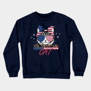 American Cat Crewneck Sweatshirt